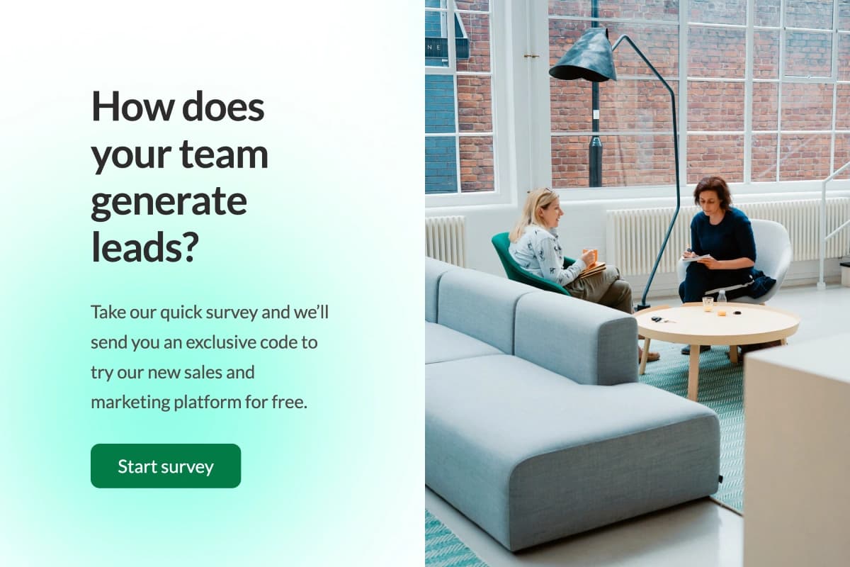 Lead Generation Survey preview